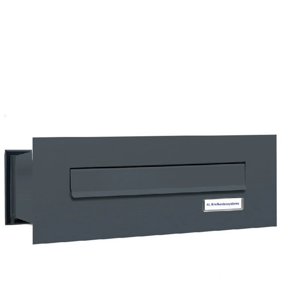 Briefkasten, Parteien: 1, Mauerdurchwurf, BxHxT: 38,5 x 11,5 x 48,0 cm