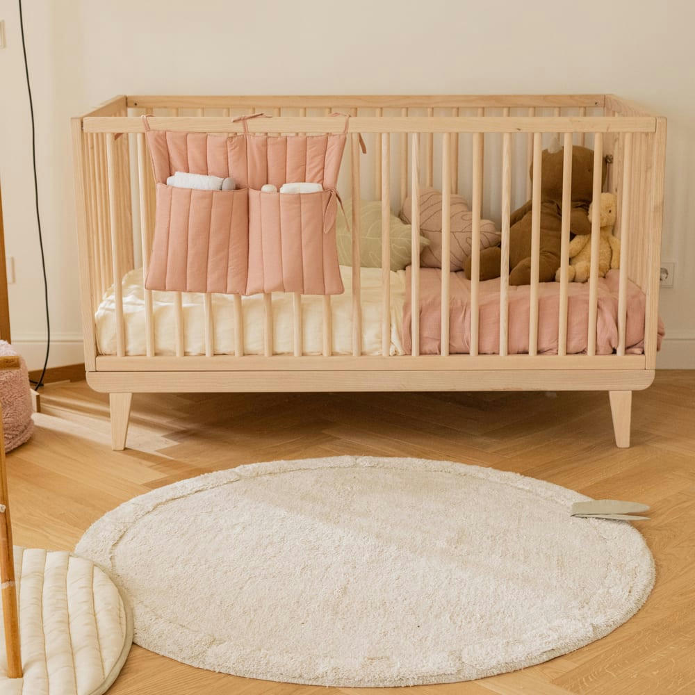 BAMBOO - Cintre à pochettes Benjamin Vintage Nude 40x50 cm