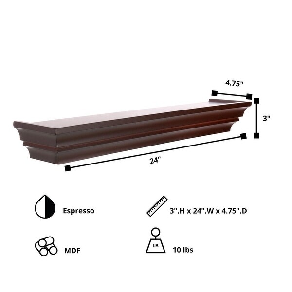 kieragrace Madison Wall Shelves, Set of 3