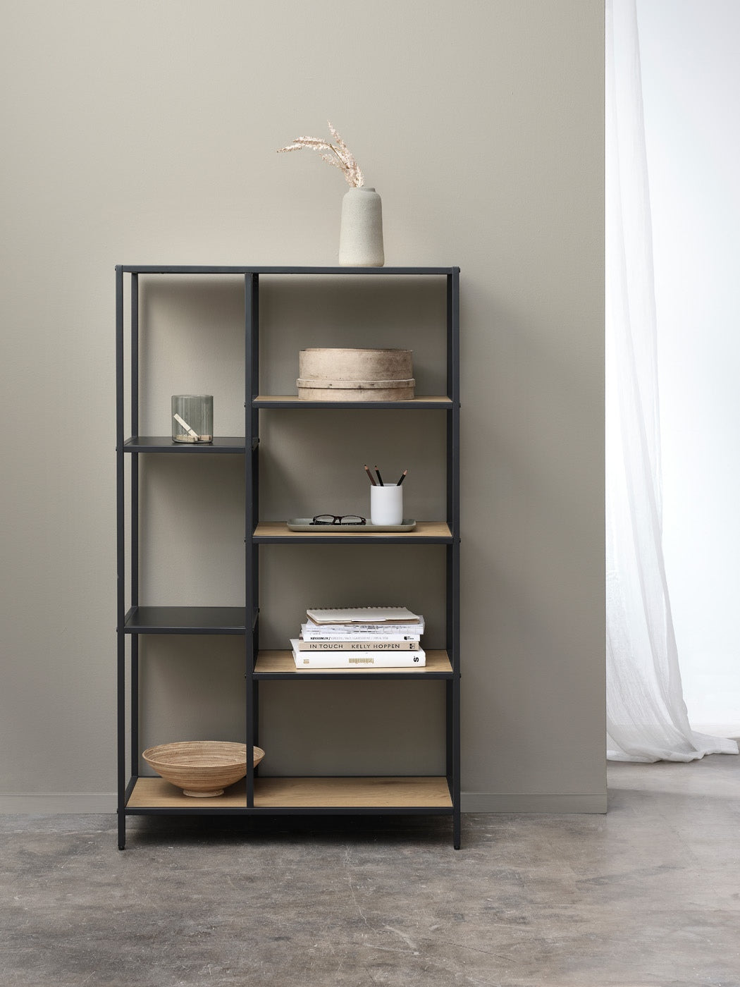 Giga Living - Open Kast Altino Wild Eiken Melamine 146cm