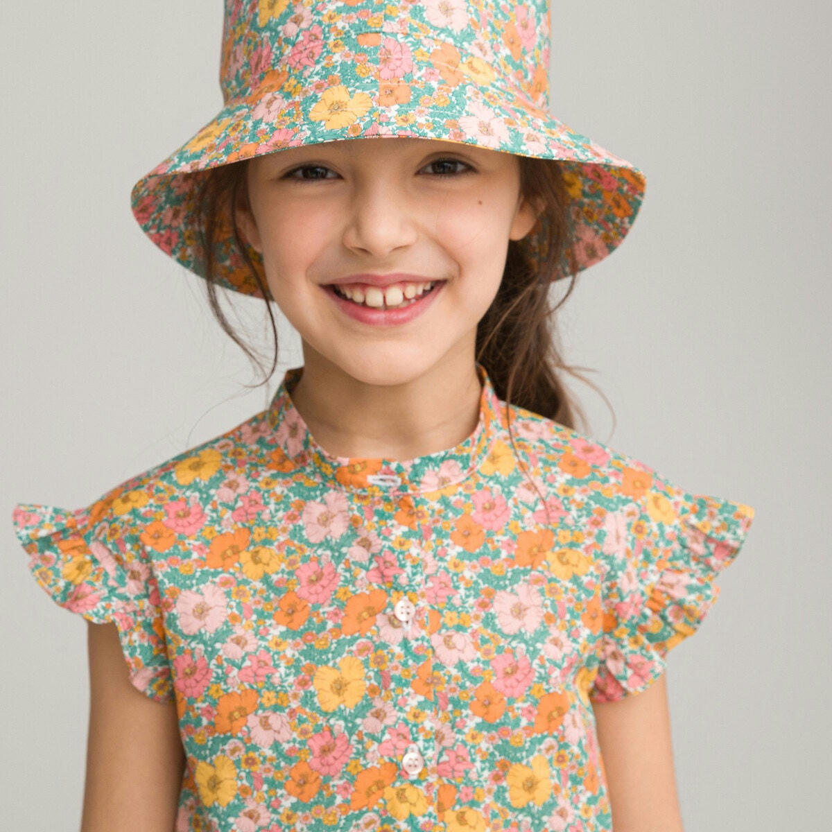 Chemise manches courtes, tissu Liberty Fabrics