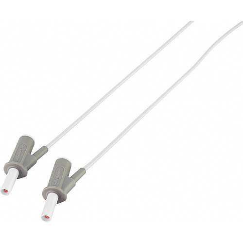 Cordon de mesure de sécurité 4 mm banane mâle - 1000 V, 10 A, accessoire de mesure électricien, garantie 3 ans.