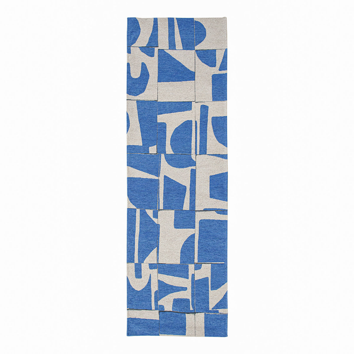 Ecorugs vloerkleed Campanula - blauw - 80x250cm