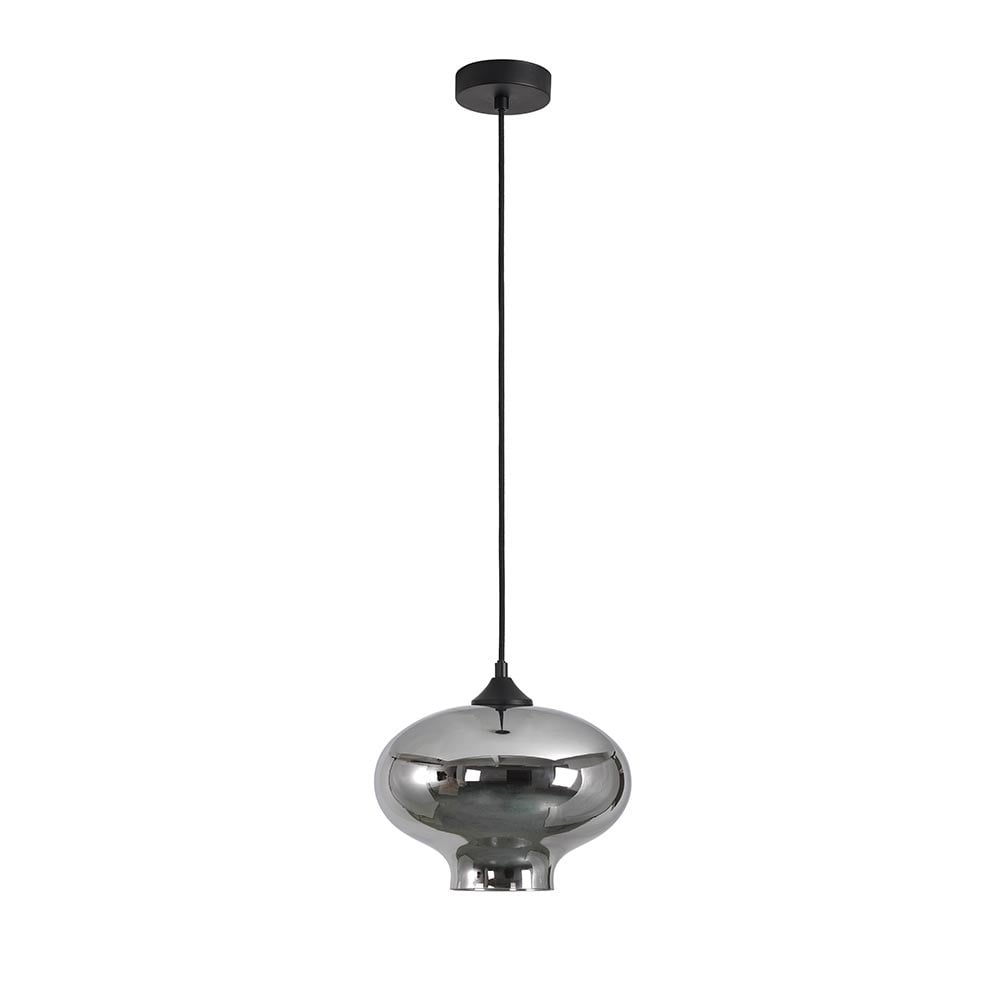 Artdelight hanglamp Toronto - 1 lichts - 27 x 150  cm - zwart