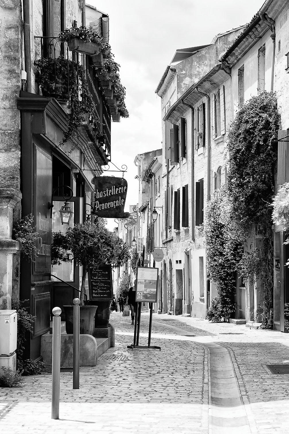 - Tableau moderne rue du sud imprimé sur toile 60x90cm