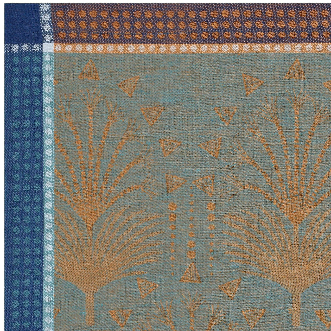 CABARET - Set de table en lin paon 50 x 36