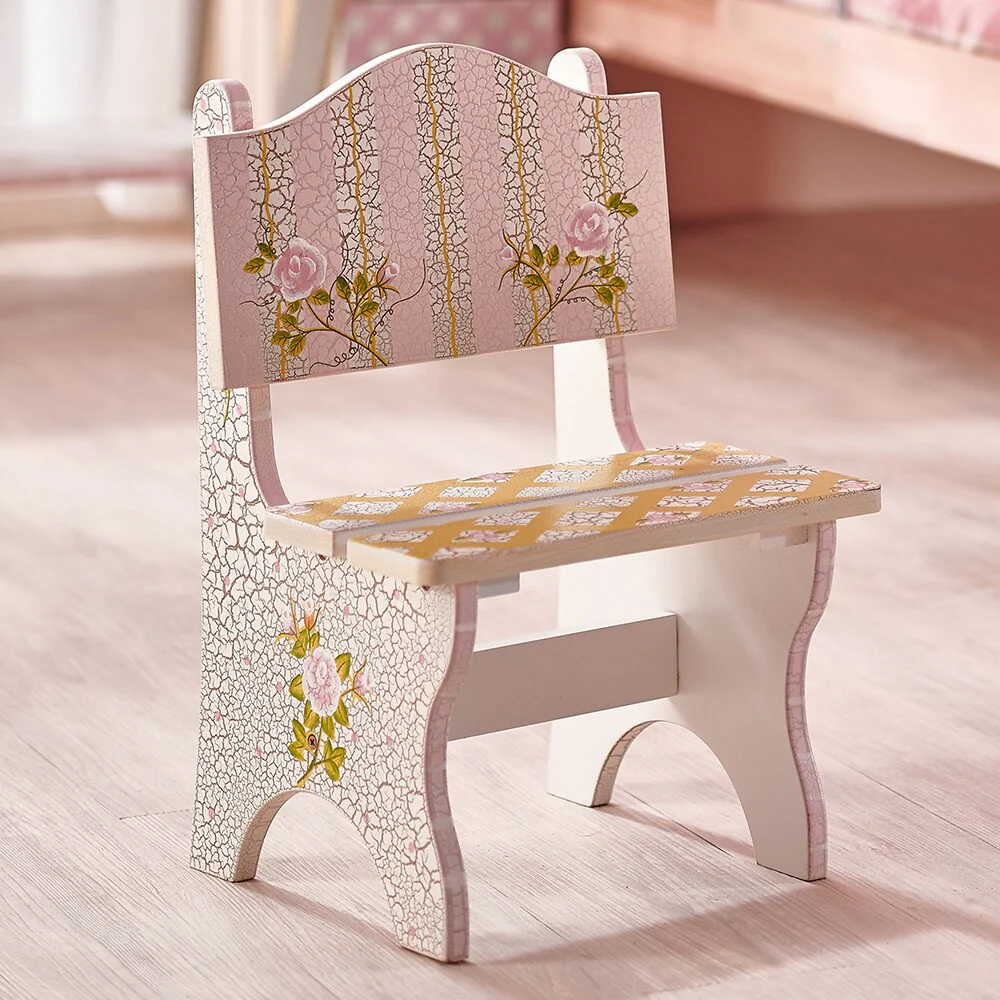 Fantasy Fields - Crackled Rose Mini Chair