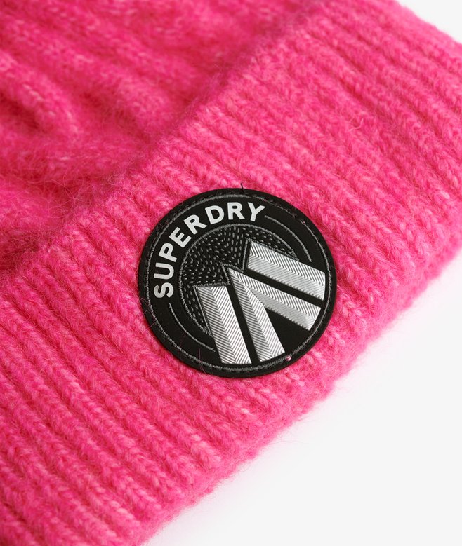 Cable Luxe Knit Beanie Hat