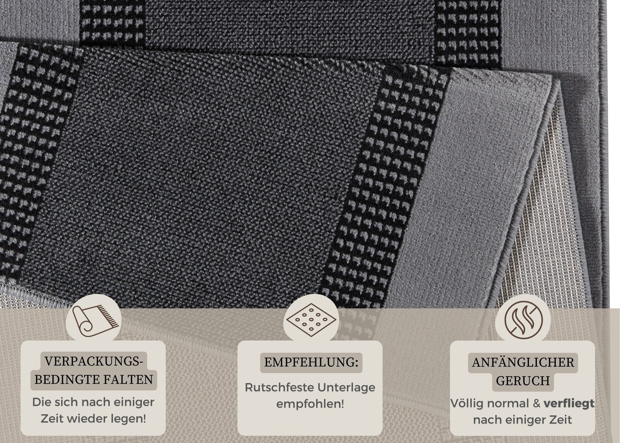 Designer Velours Runner Band 80x500 cm