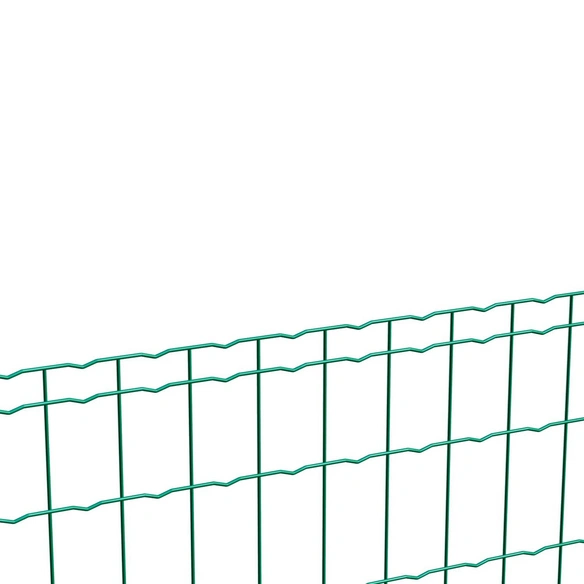 Schweißgitter, Stahl, grün, LxH: 2500 x 122 cm