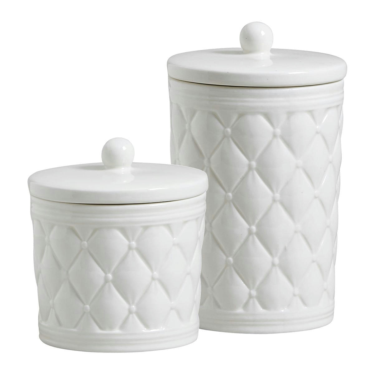 - Set 2 pots à coton