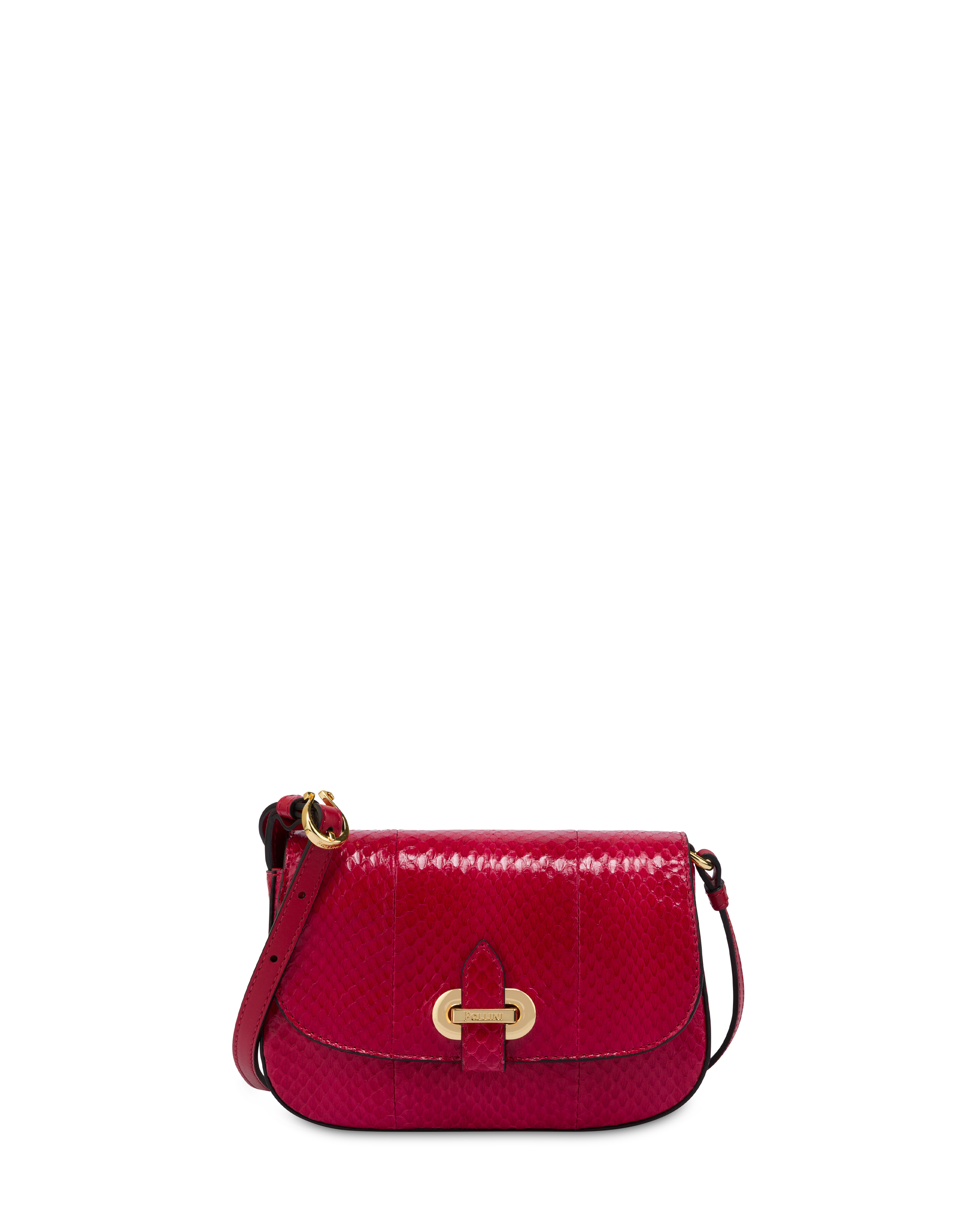 Crossbody Bag Fence Small Re-archive In Vitello Rosso/rosso