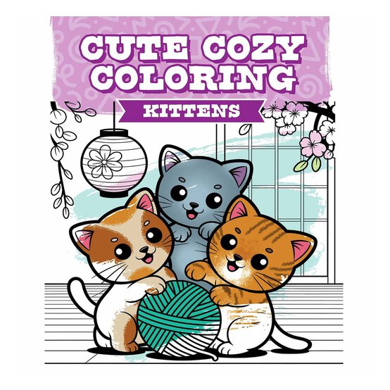 Cute Cozy Colouring: Kittens