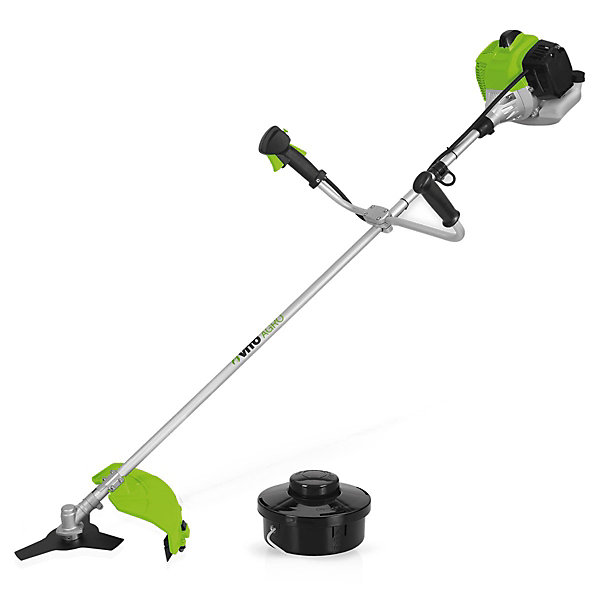 Debroussailleuse thermique 43 Cm3 Moteur 2T 1,6CV   Lame 3 dents   Bobine de fil   Harnais de portée VITO