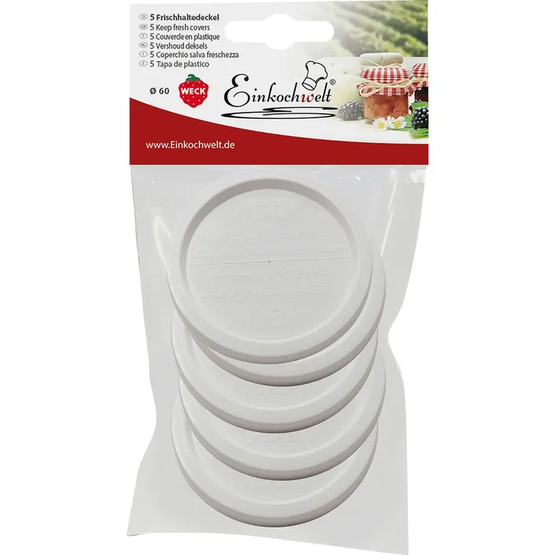 Frischhaltedeckel 5er-Set Weck