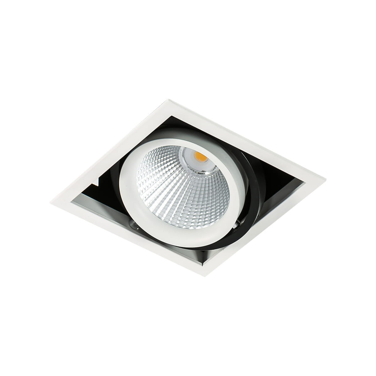 Oprawa wpuszczana VERTICObiało-czarna LED 18W 4000K 1550lm IP20 Italux
