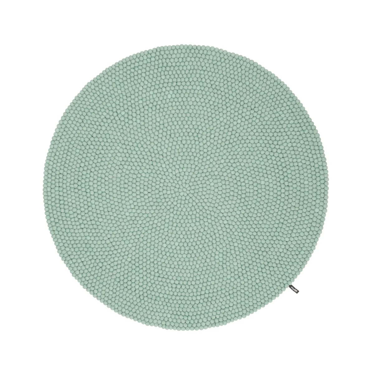 myfelt - Fine Filzkugelteppich rund