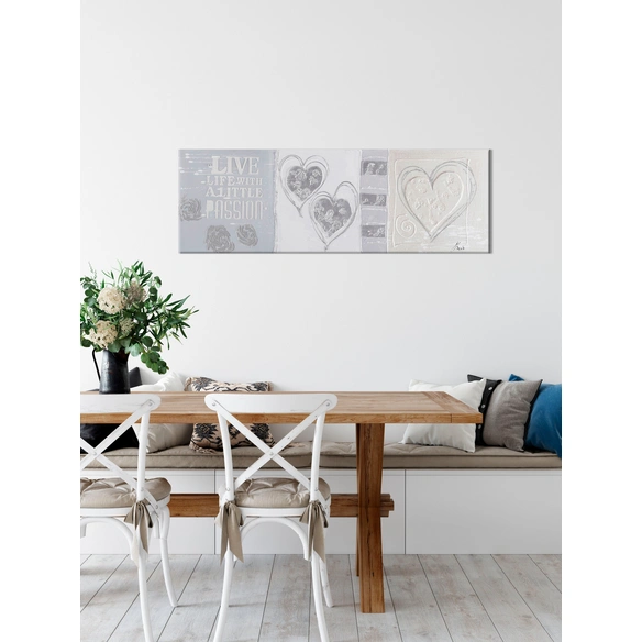 Ölgemälde, ca. 40x120 cm, Motiv: 9041