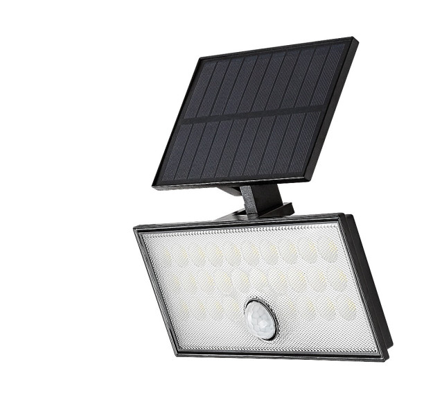 Naświetlacz LED solarny z czujnikiem czarny LED 8W 800lm IP65 Rabalux