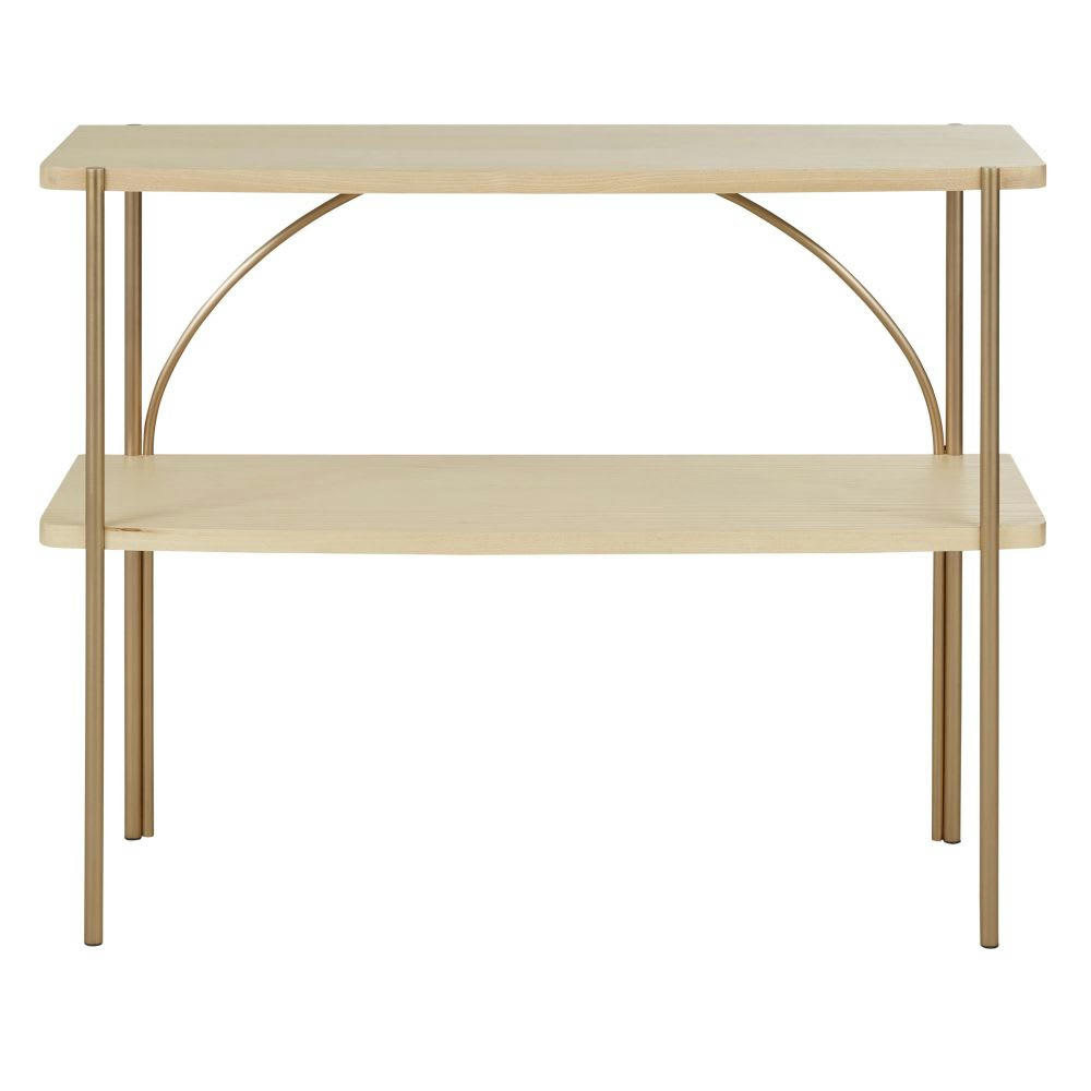 Ormond - Console en métal coloris laiton