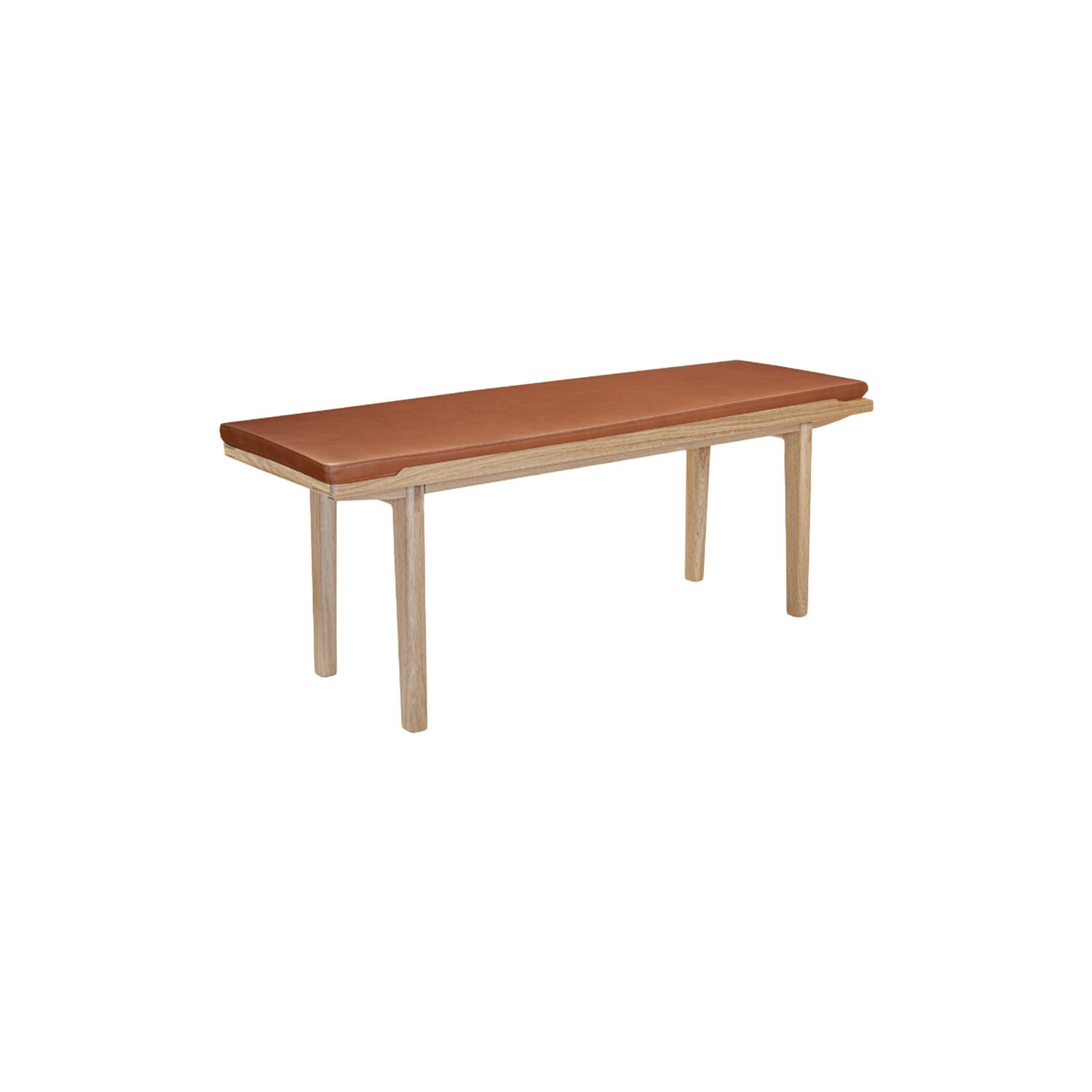 KA60 b&aelig;nk, olieret eg/cognac
