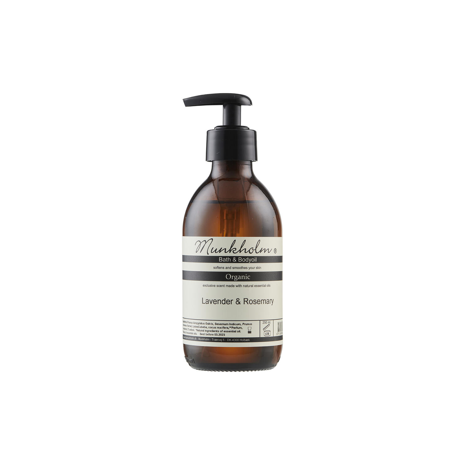 økologisk kropsolie, lavender & rosemary