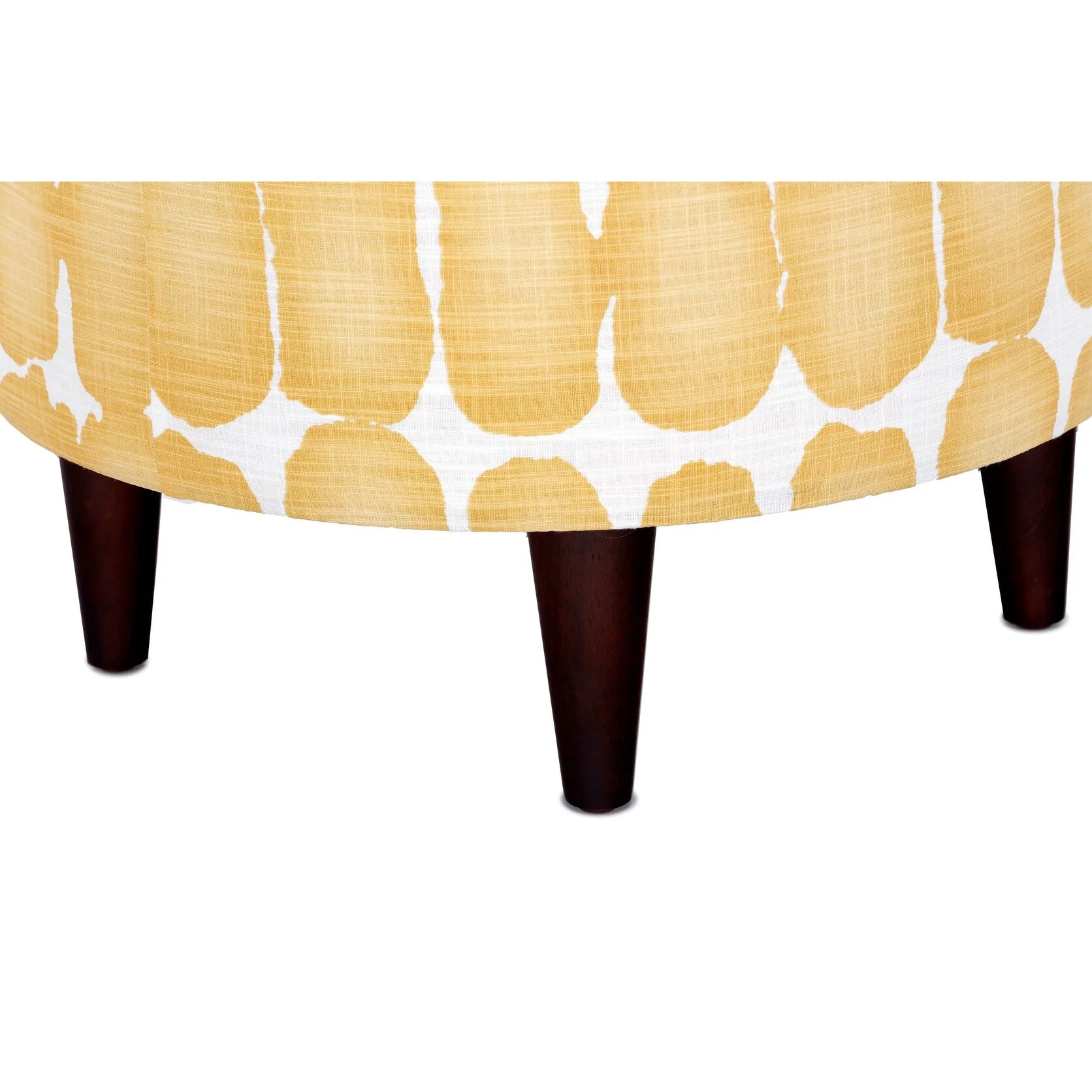 Sophia by Sole Designs Upholstered Round Ottoman