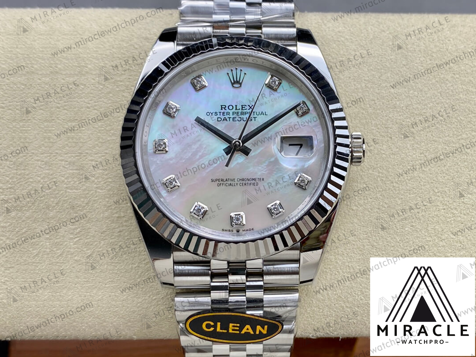 ROLEX-DATEJUST-REF.M126334-0020-ELITE CLONE-41MM-Replica Watch