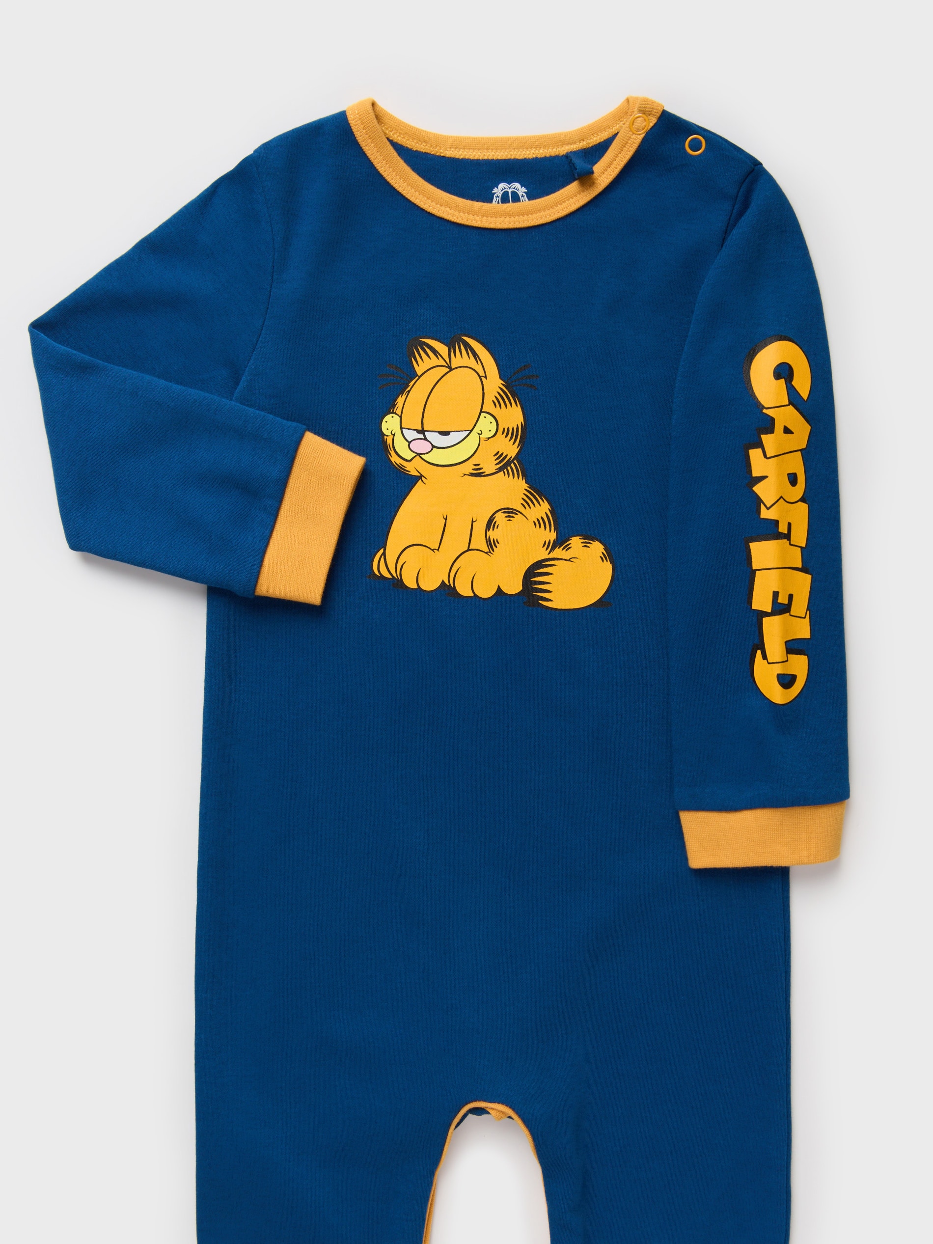 Bawełniany pajacyk z nadrukiem Garfield