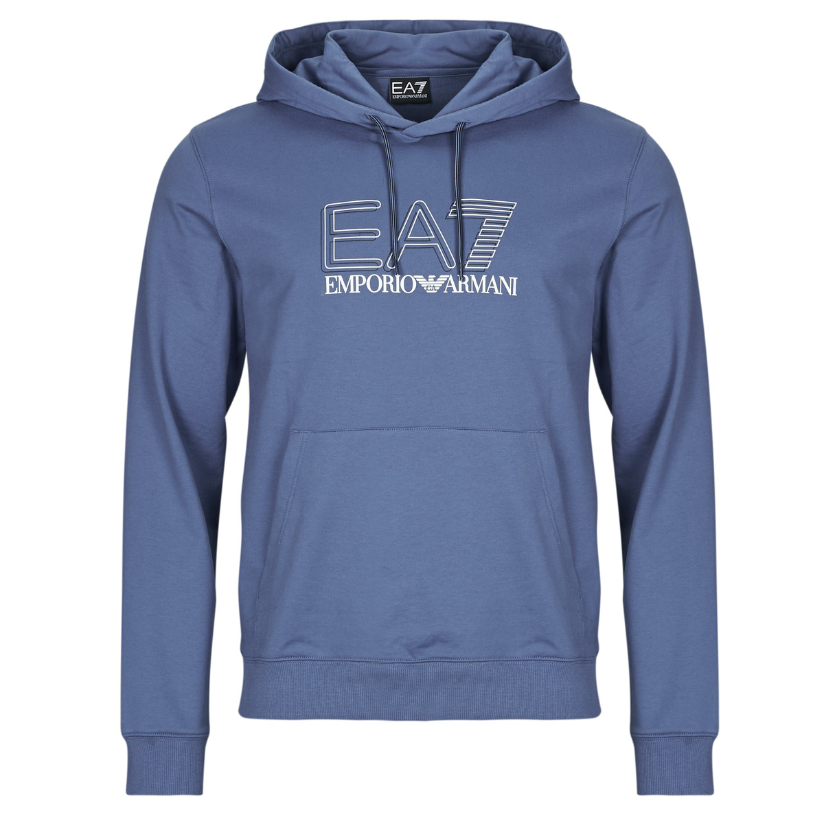 Emporio Armani EA7 - TRAIN VISIBILITY M HOODIE RN COFT - Blue