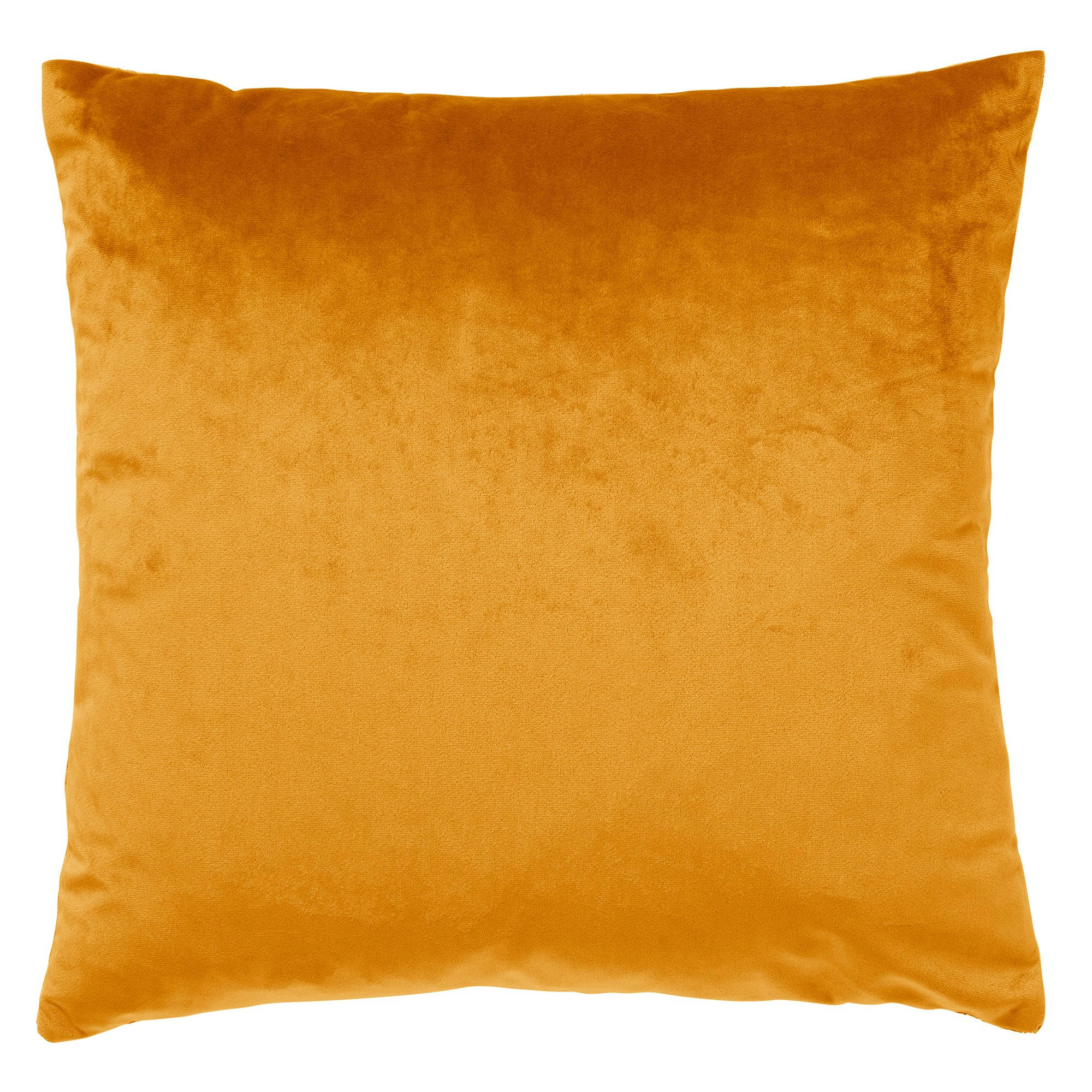 - Coussin - jaune en velours 45x45 cm avec imprimé animalier