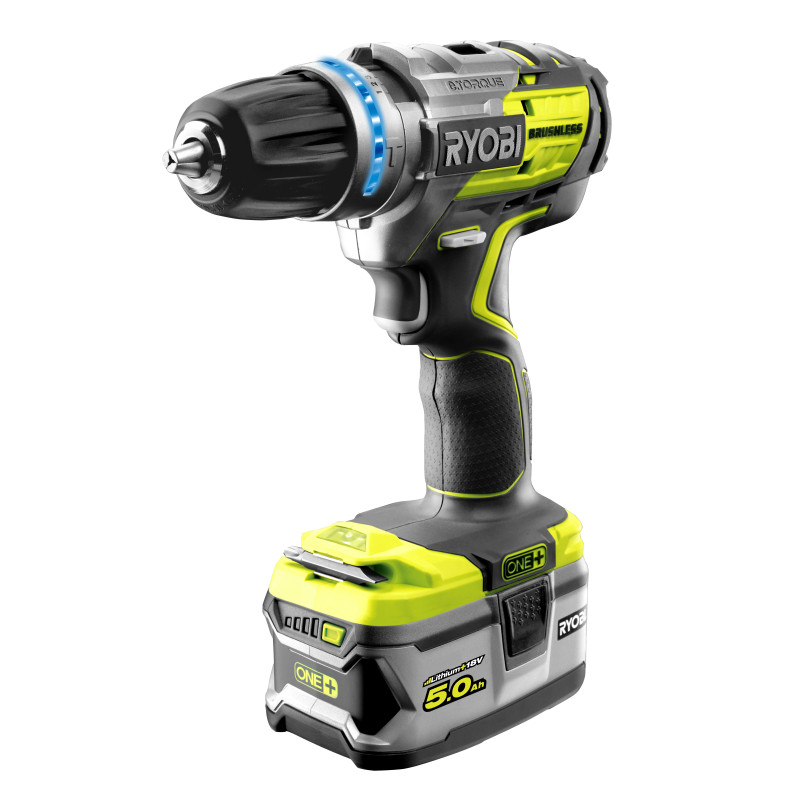 Perceuse à percussion sur batterie One  R18PDBL-0 18 V RYOBI