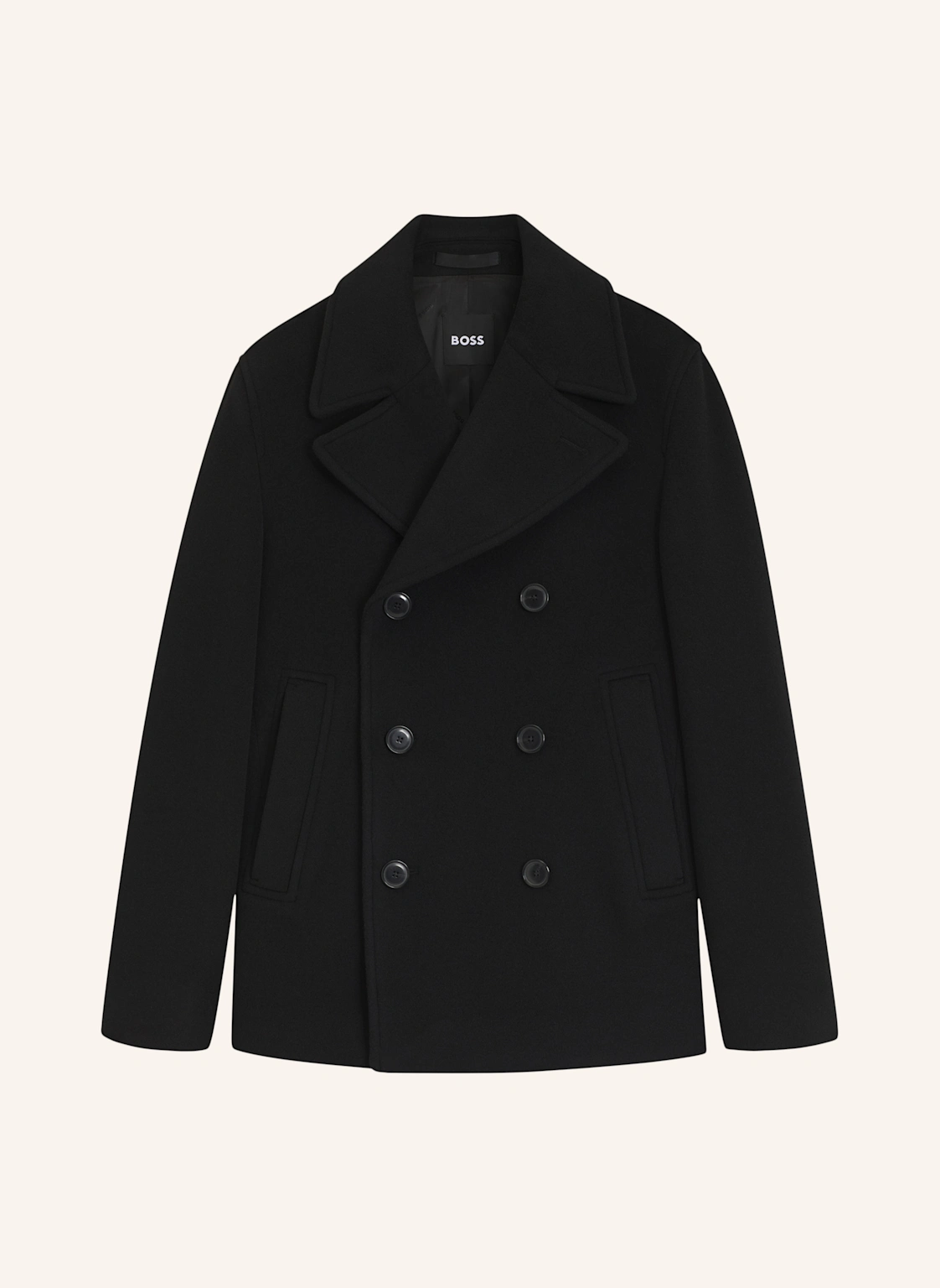 BOSS Mantel H-HYDE-PEACOAT-264 Slim Fit