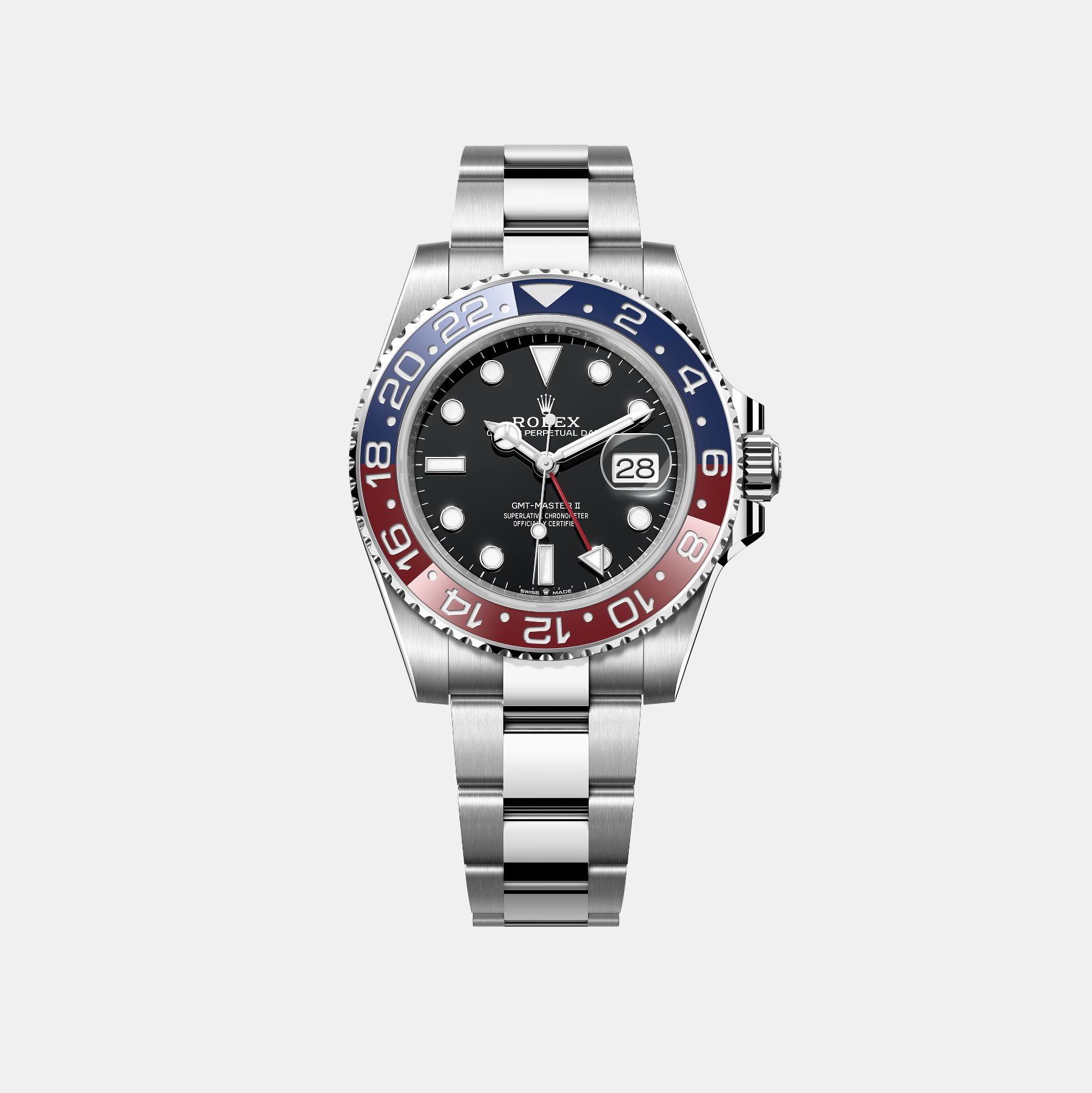 ROLEX-GMT MASTER II-ref.M126710BLRO-0002-Elite Clone-40mm-Replica Watch