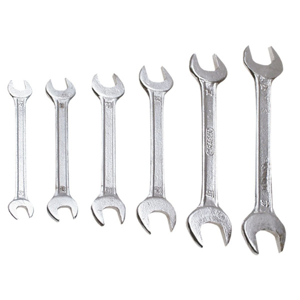 Klucze płaskie dwustronne 6 szt. TOP TOOLS 35D255