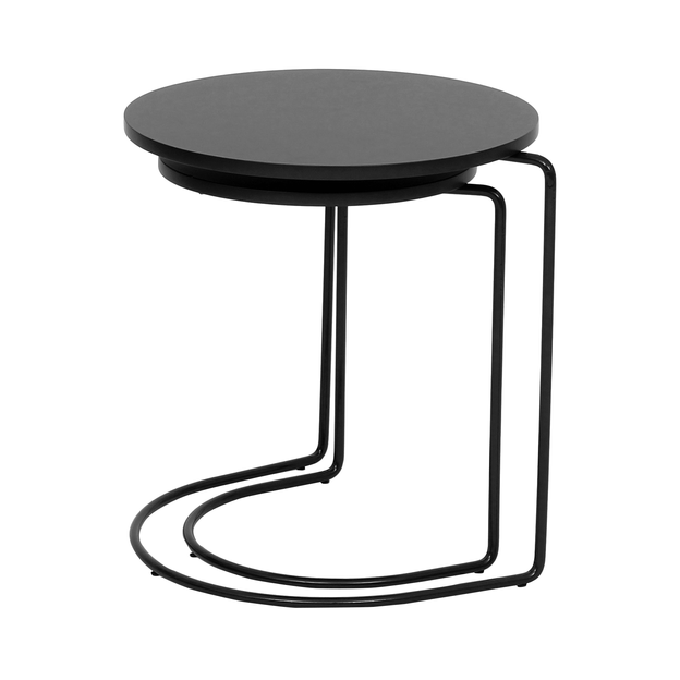 MESA LATERAL CONJUNTO COM 2 PEÇAS LOOP