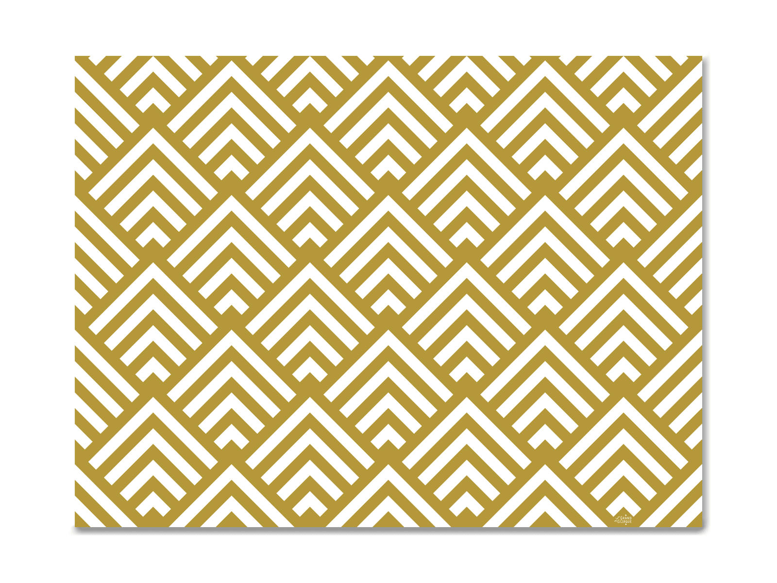 - Set de table crépuscule or 36x48cm