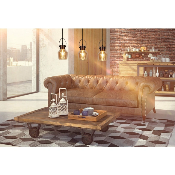 Leuchtmittel »Alex«, ∅xH: 14 x 80 cm, Metall/Glas