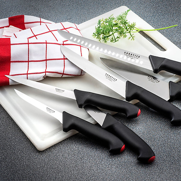 Couteau à dénerver 18cm Noir - Pro Tech par Sabatier Trompette