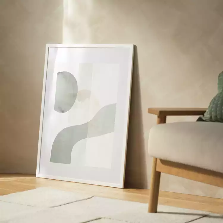 Habitat Ontario White Wooden Picture Frame - 60x80cm