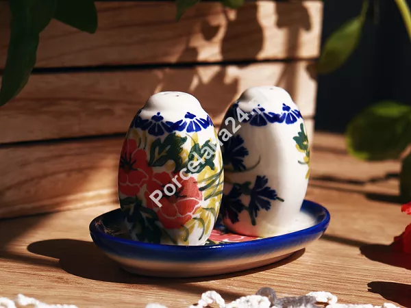 Komplet do przypraw Bolesławiec - Maki Smolińskiej gat. I