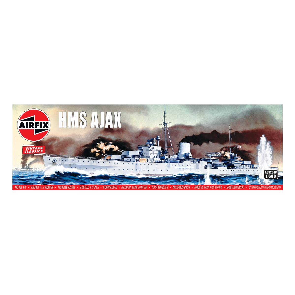 Airfix HMS Ajax Model Kit 1:600