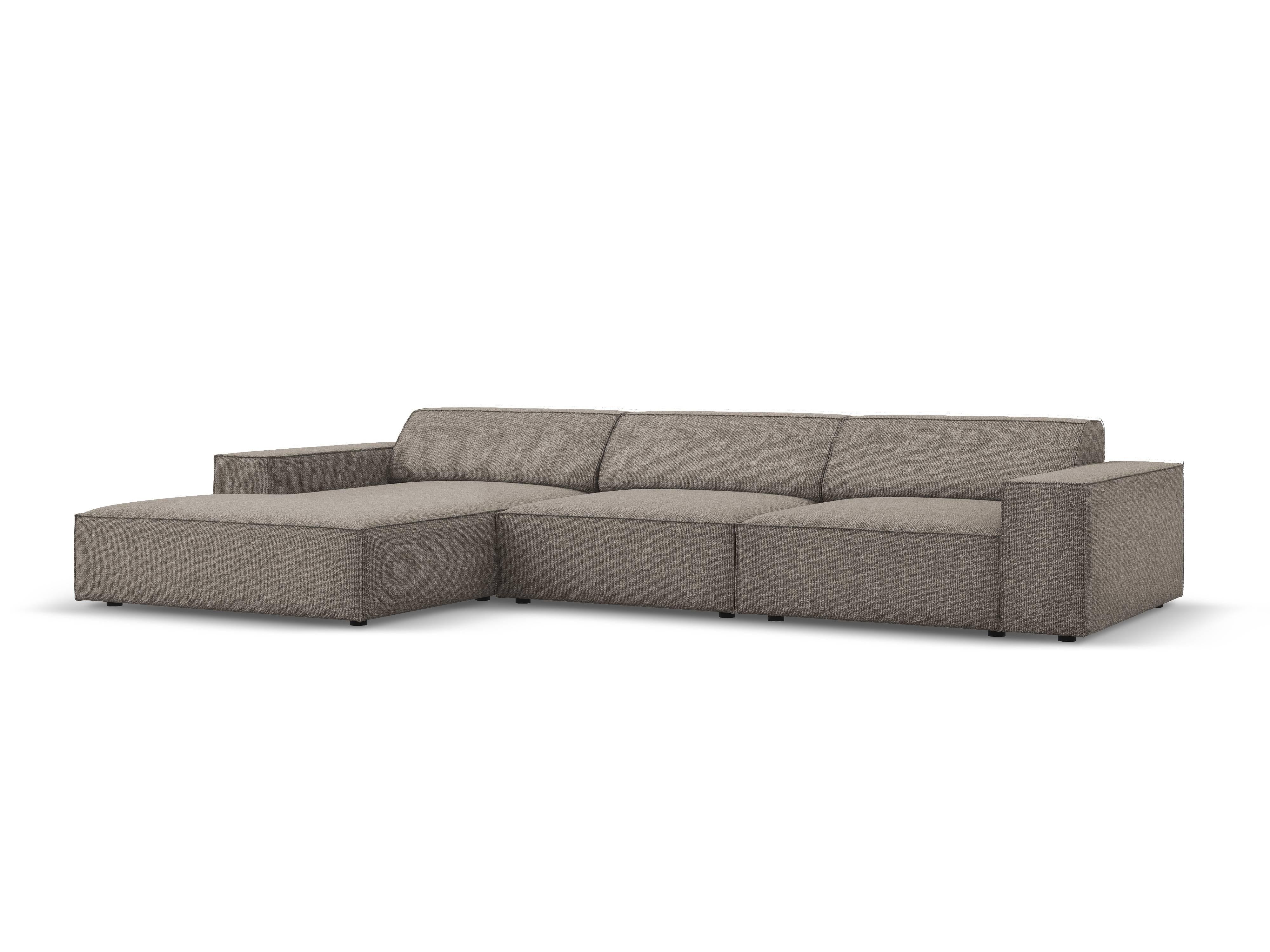 4-zitshoekbank Jodie links chenille