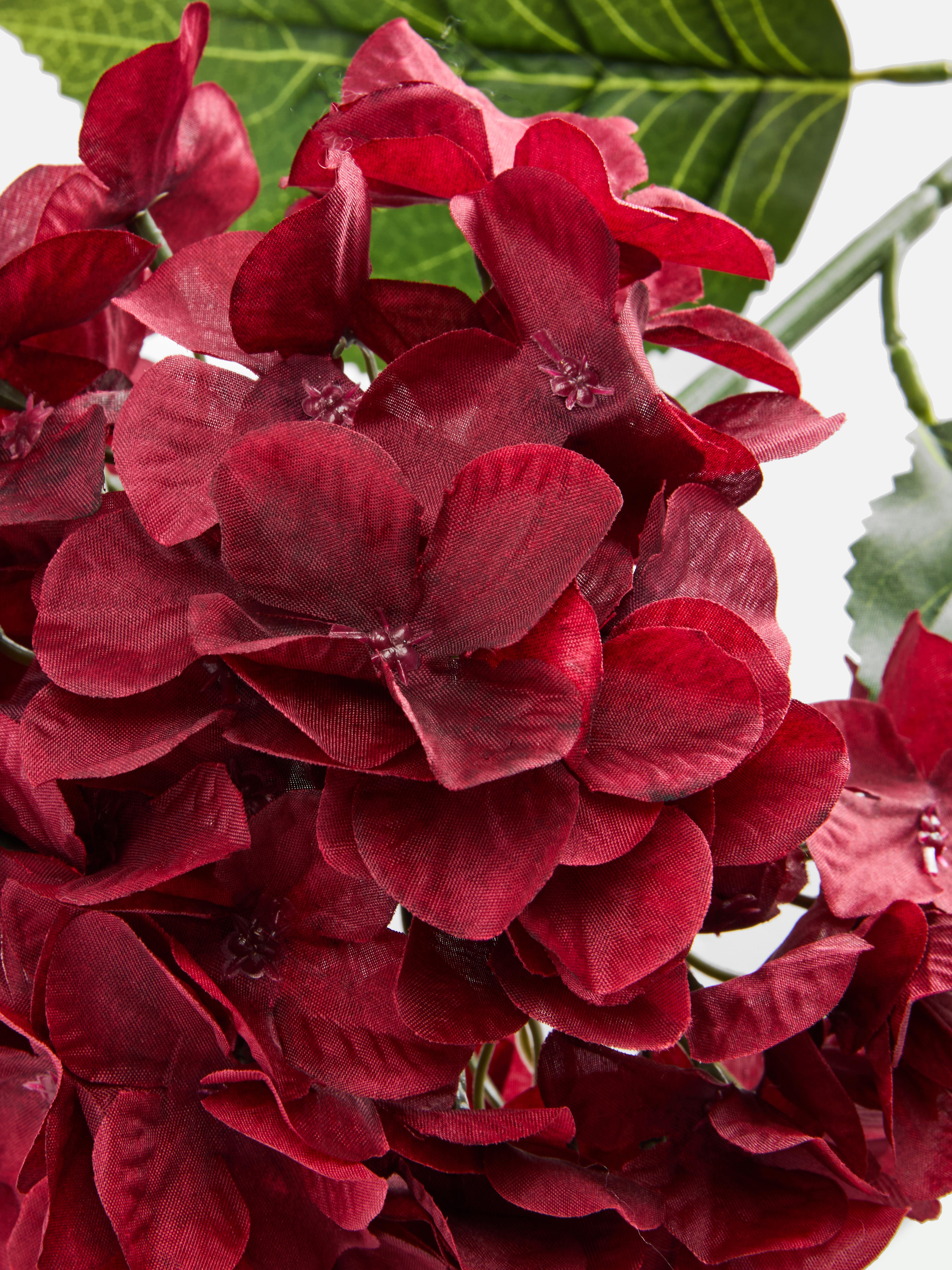Single Stem Faux Hydrangea