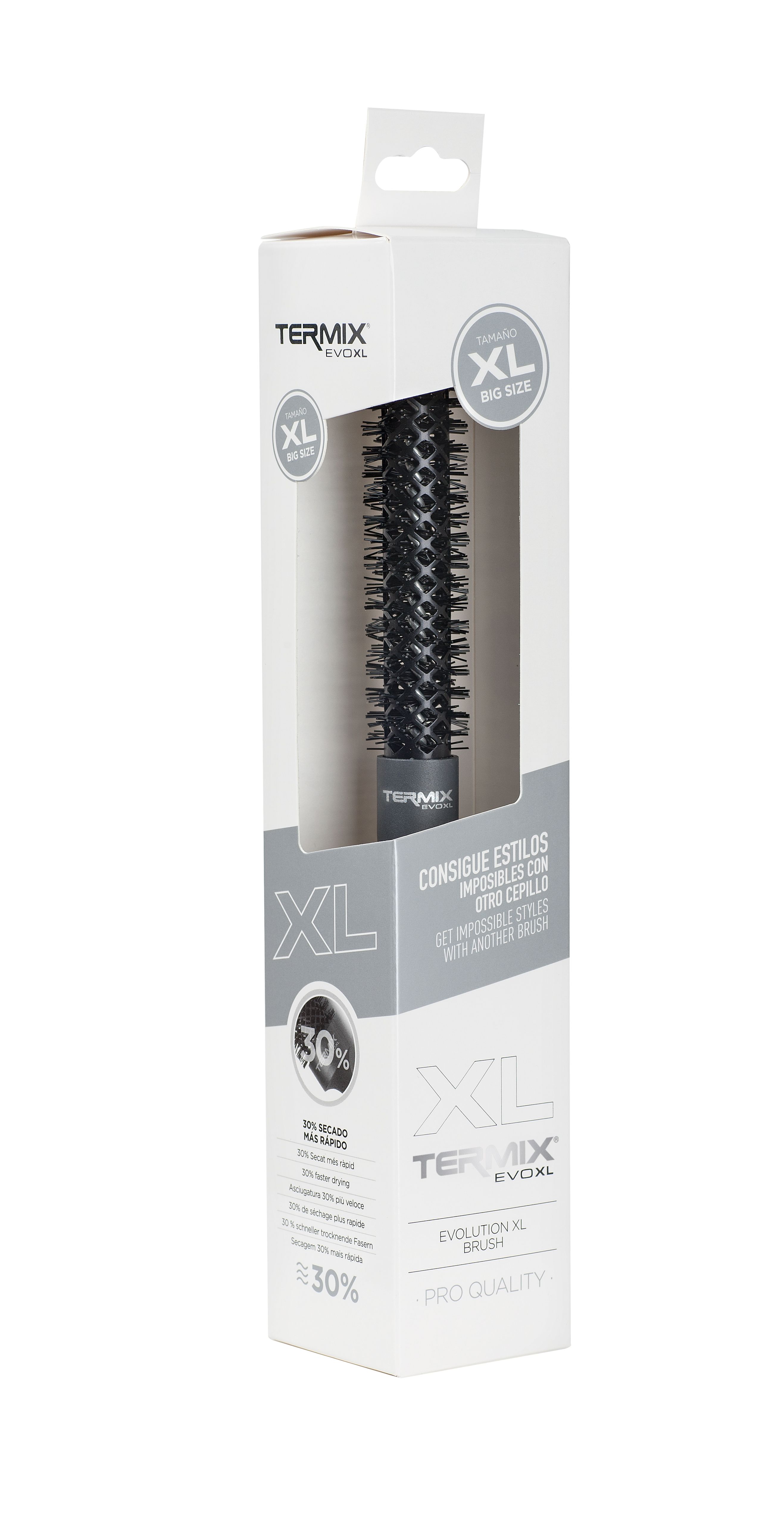 Termix Titanium Plastic Durable Rat Tail Comb - 860 21cm