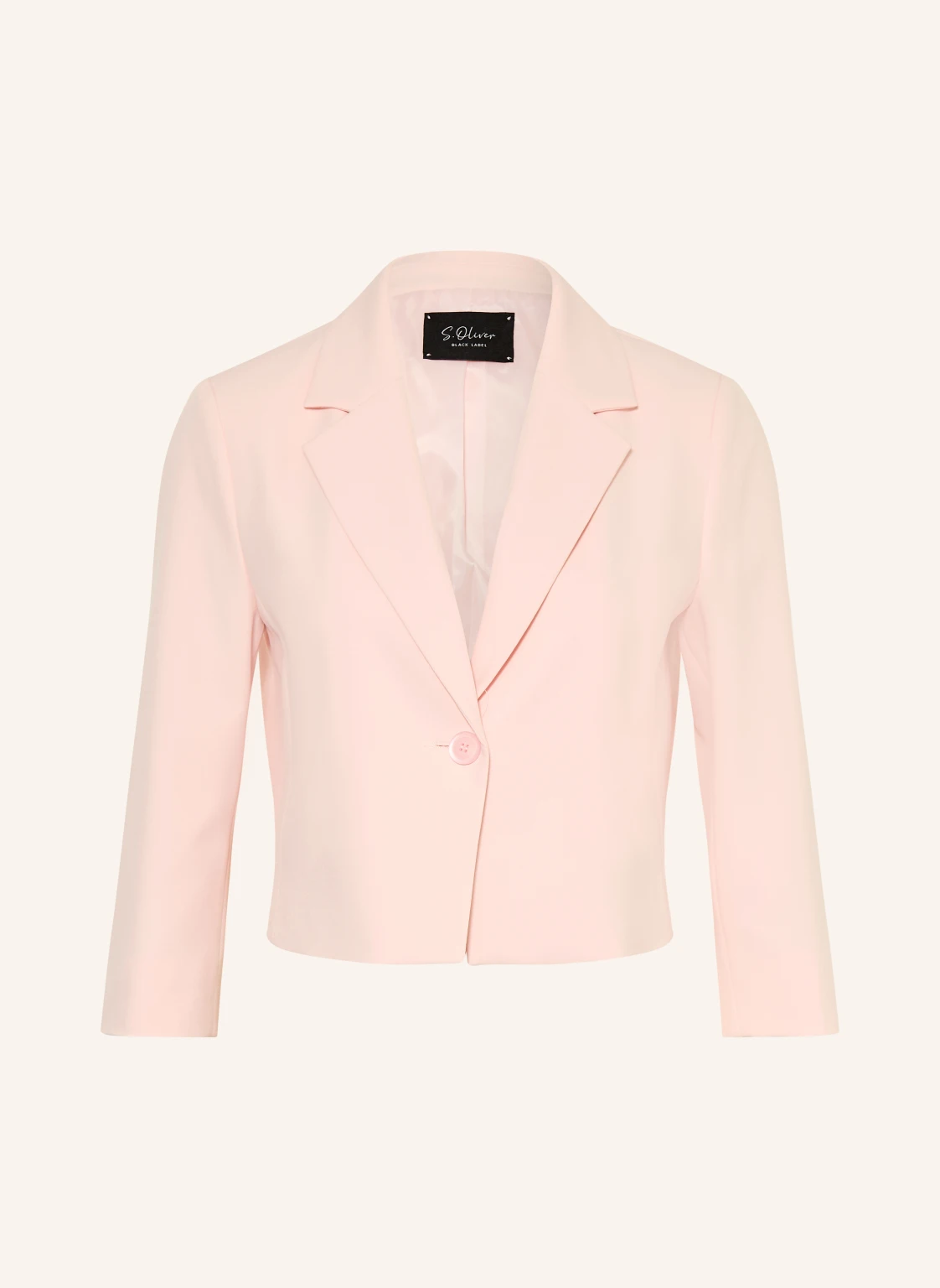 s.Oliver BLACK LABEL Blazer mit 3/4-Arm