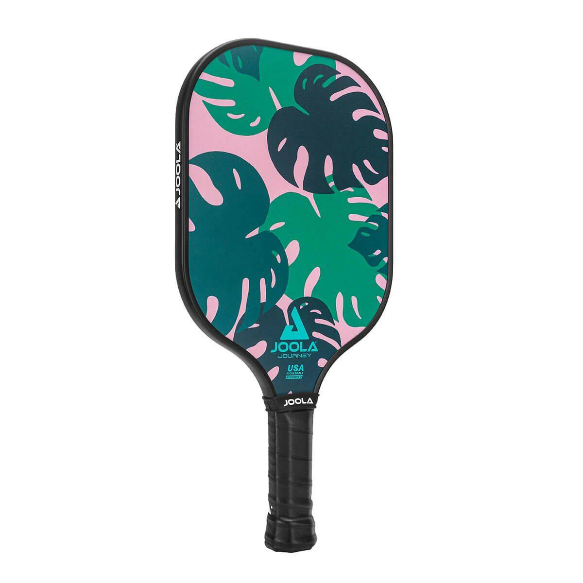 JOOLA Journey Monstera Leaves Lightweight Fiberglass Graphite Pickleball Paddle/Racket, For Adults & Kids