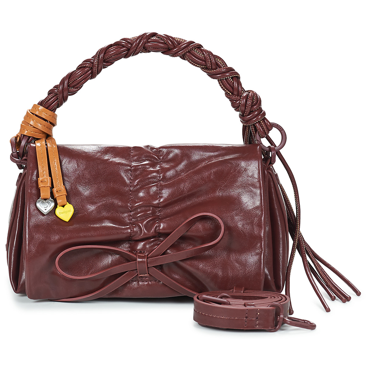 Desigual - BAG RODIO NARON MINI FLAP - Bordeaux