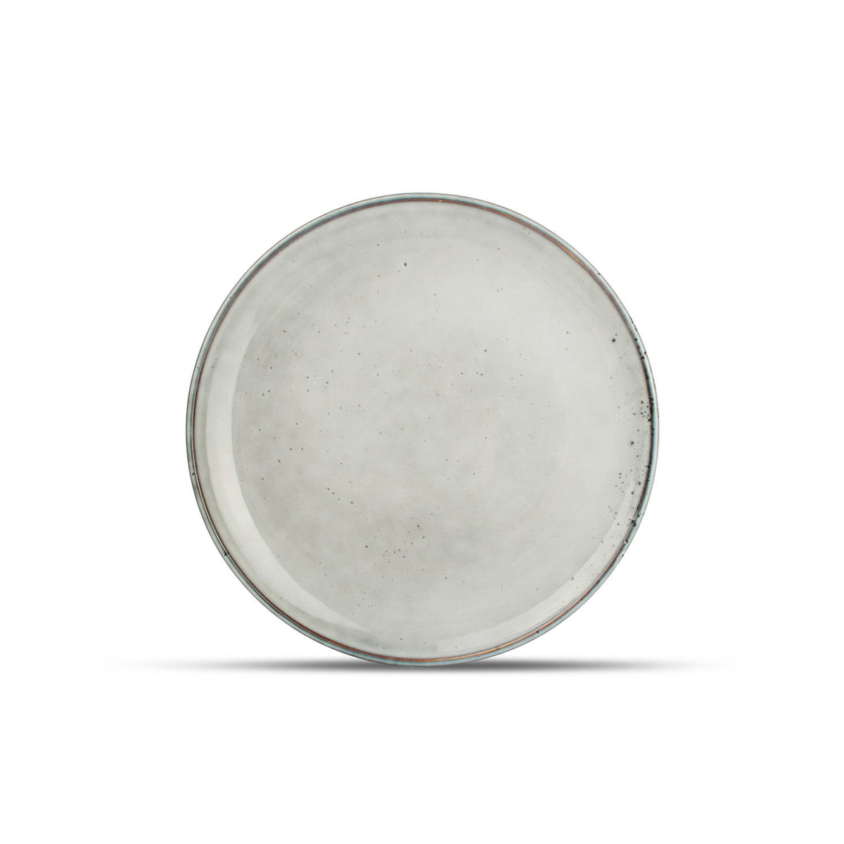 Ona - Plat bord 19,5cm groen Freckles - Set van 4