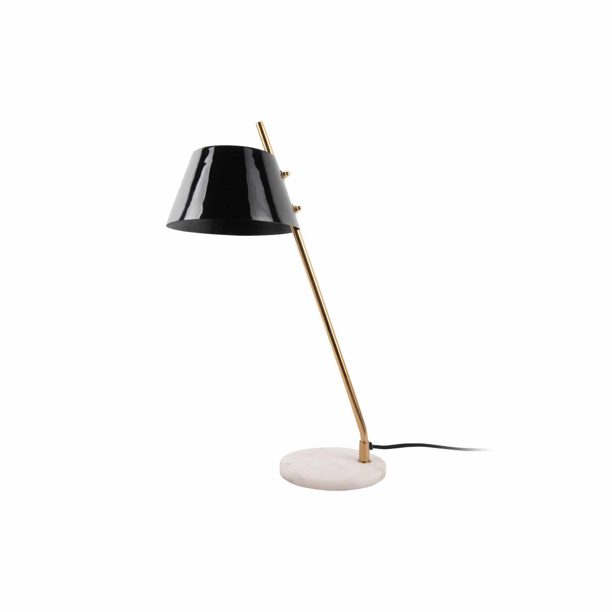 Leitmotiv tafellamp Savvy - zwart - 19x33x53cm